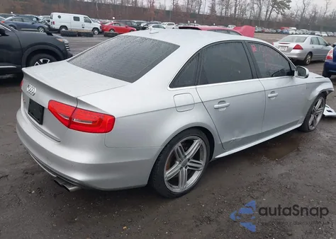 2014 Audi S4 3.0T Premium Plus из США, поврежденный, VIN WAUBGAFL5EA155525